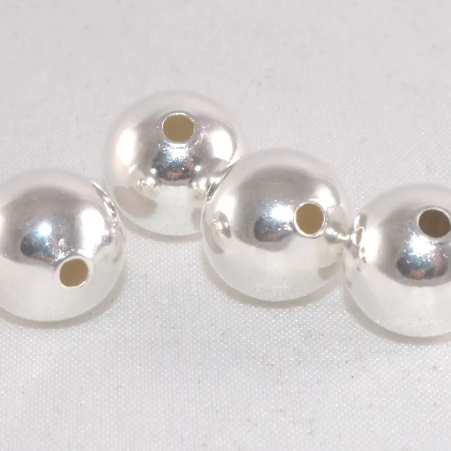 perles en metal 10mm de diamètre