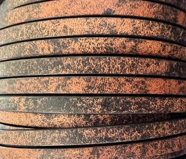 CUIR DE VEAU 5MM VINTAGE - Rose