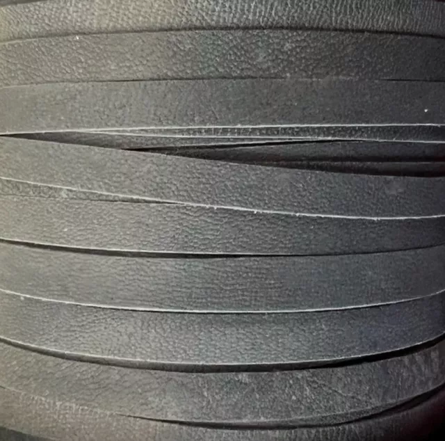 Cuir de kangourou plat en 5mm , très solide et souple - Bleu pétrole