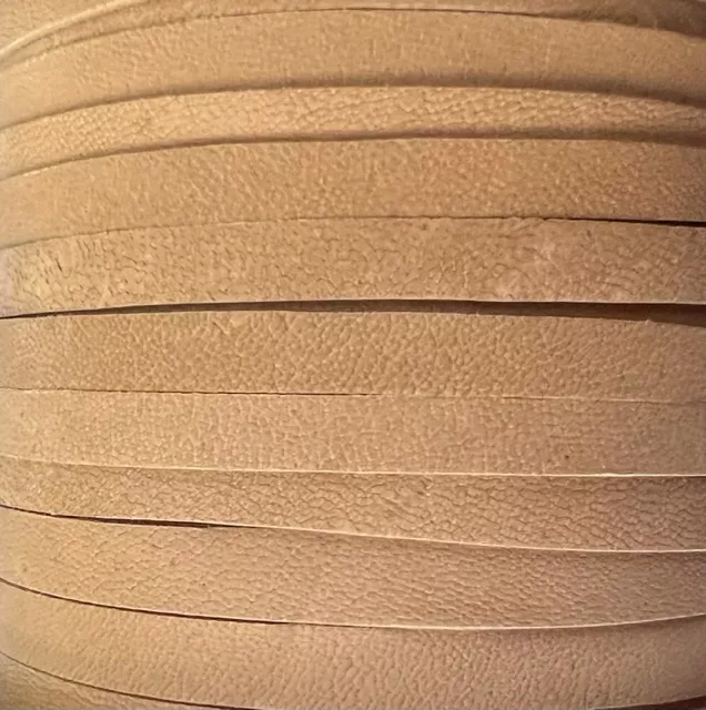 Cuir de kangourou plat en 5mm , très solide et souple - Piedra (taupe clair)