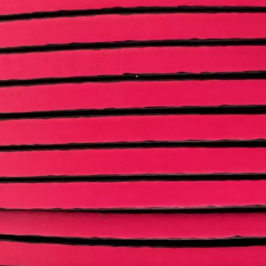 1m Cuir de veau 3mm plat-NOUVELLES COULEURS - Fuchsia fluo