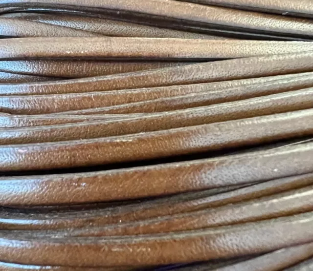 CUIR DE VEAU 5MM ITALIEN - nouvelles couleurs  - café