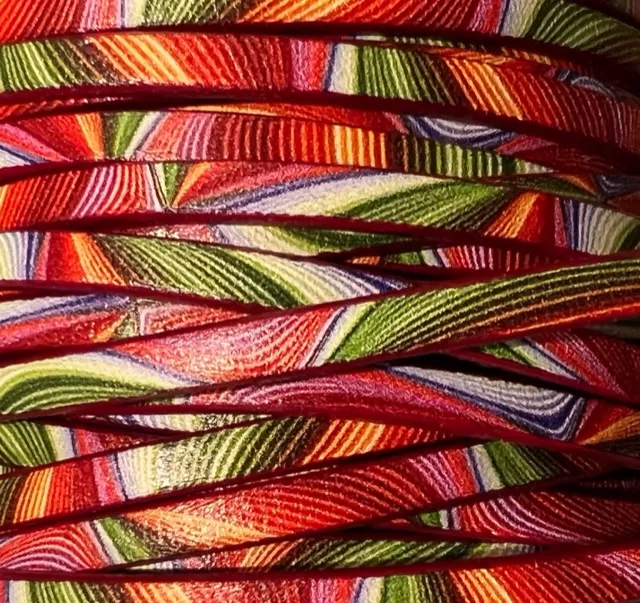 Cuir de veau imprimé; nouveaux modèles - Vert