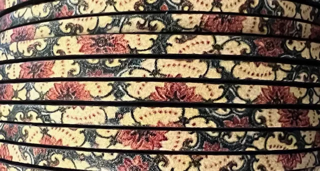 Nouveaux cuirs imprimés en 3mm - Vert foncé