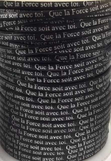 QUE LA FORCE SOIT AVEC TOI - Noir