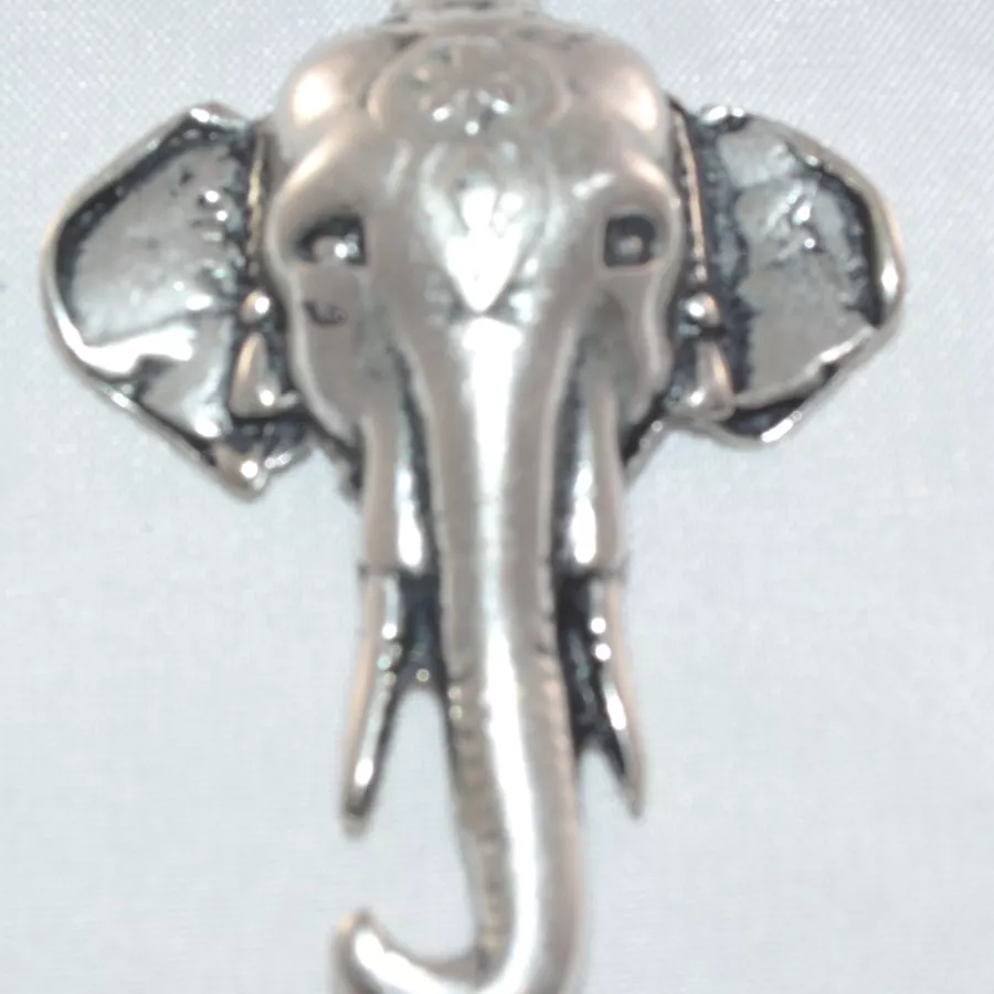 Pendant tête d'éléphant