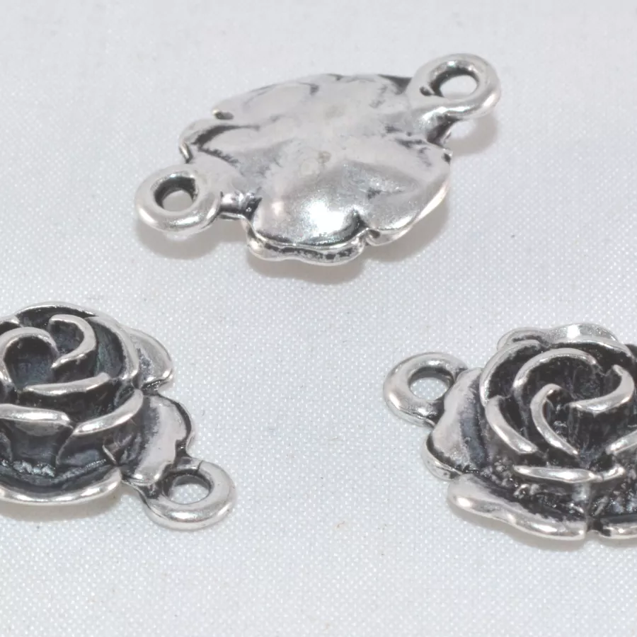 Intercalaire rose avec 2 anneaux 