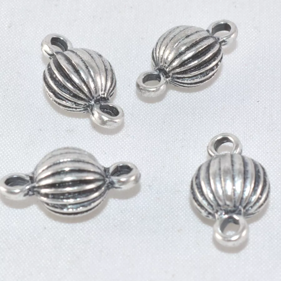 Intercalaire boule striée  avec 2 anneaux