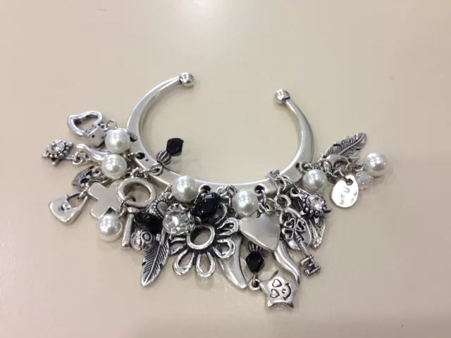  Bracelets demi jonc avec 9 trous