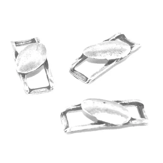 20 passants  pour cuir 5mm plat