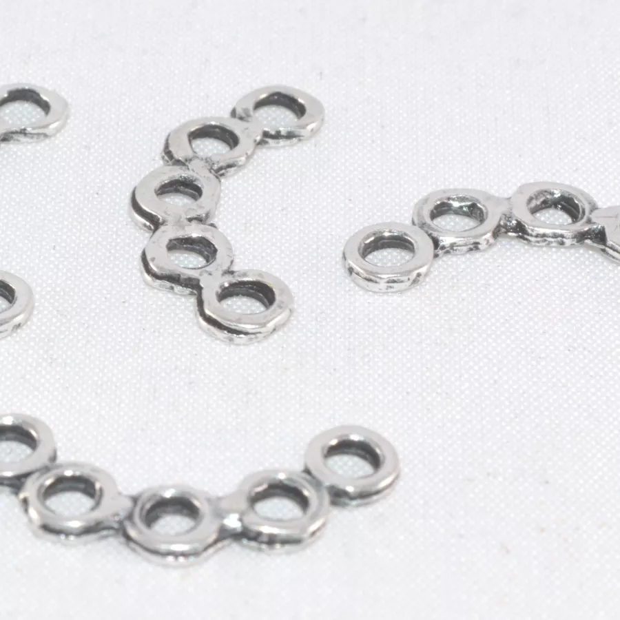 Sépareteur avec 5 anneaux courvés