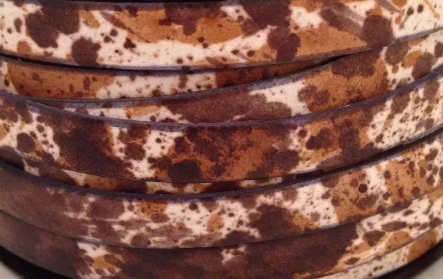 Cuir de veau 10mm avec motif 