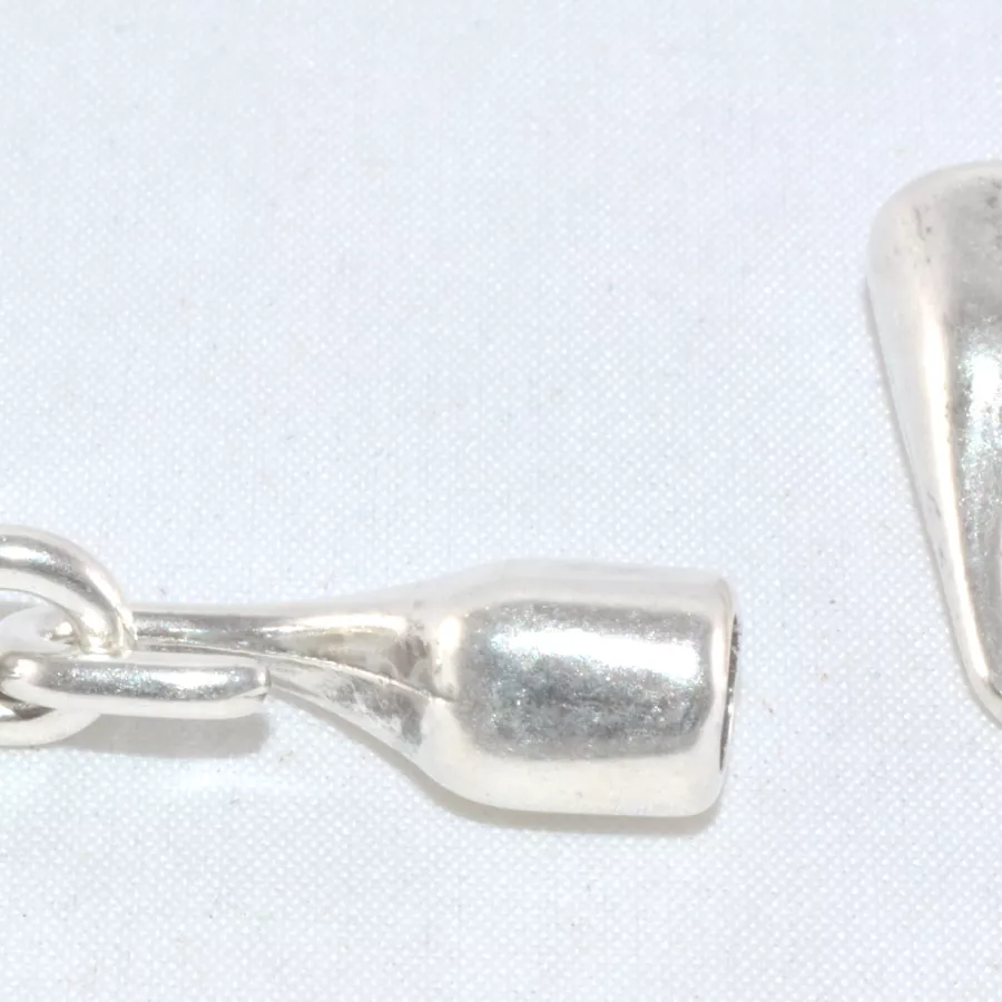 Fermoir Crochet pour cuir rond 5mm