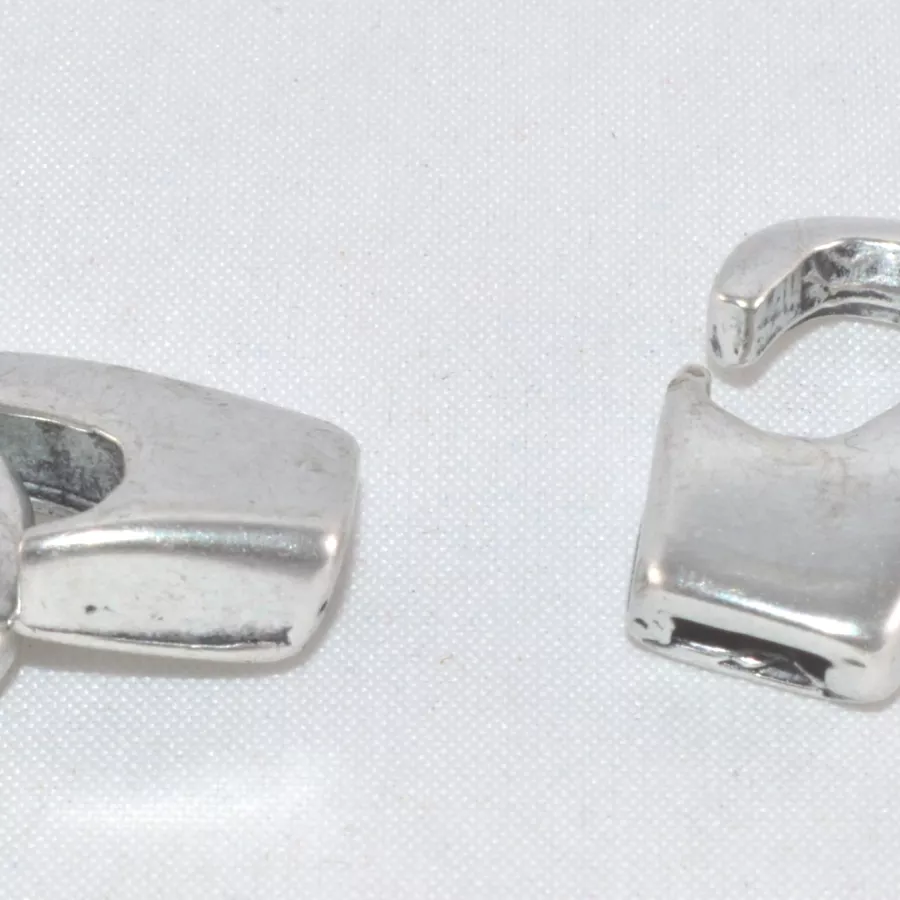 Fermoir cuir 5 mm x 2