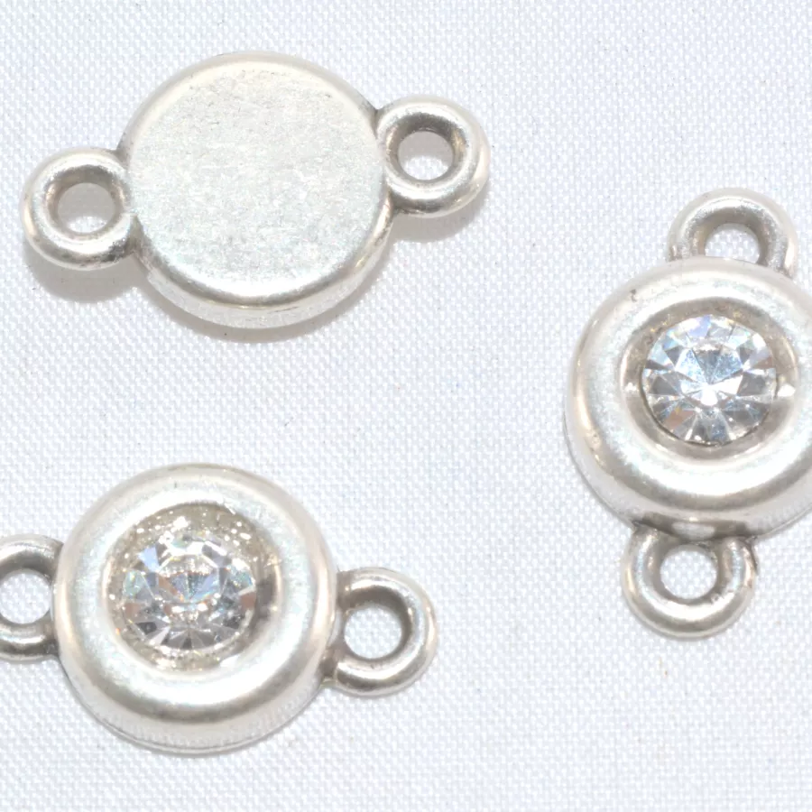 Intercalaire swarovski avec 2 anneaux