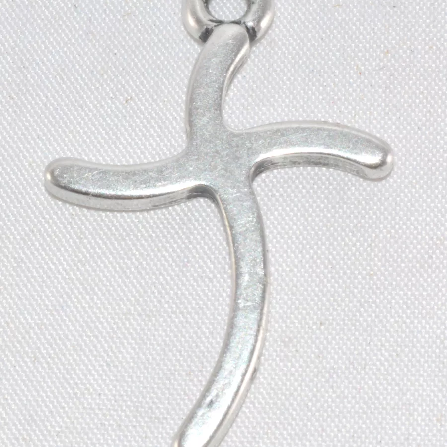 Pendant croix stylisé