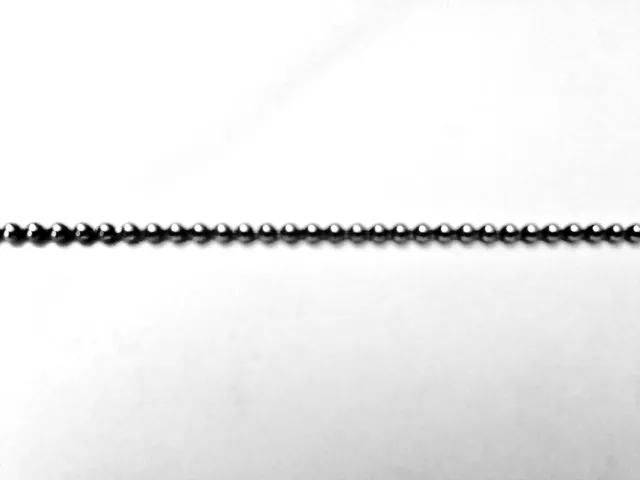 1.65mm Chaine boule laiton plaquée 10 microns FR