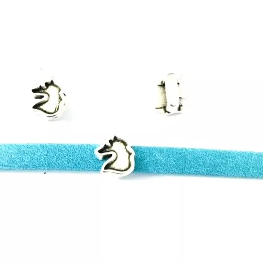 Passant Licorne 5mm - Argent Or