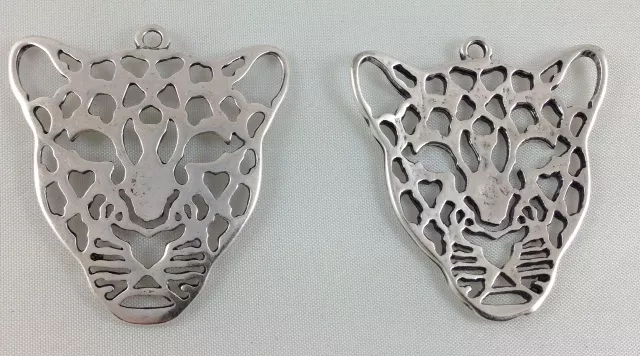 Pendant tête de panthère