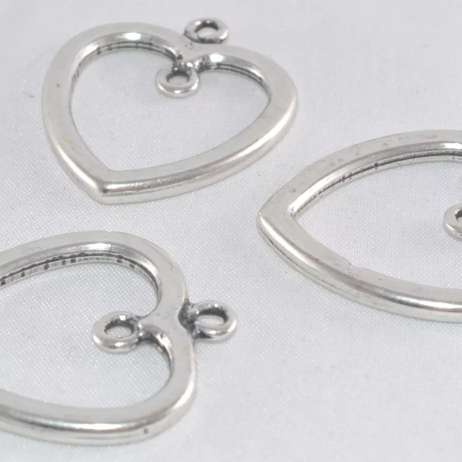 Pendant-intercalaire coeur