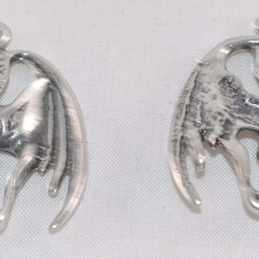 Pendant tete de chauve souris