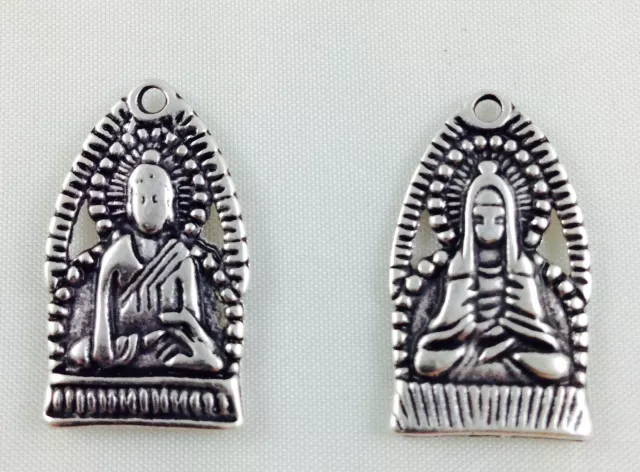 Pendant double face Bouddha