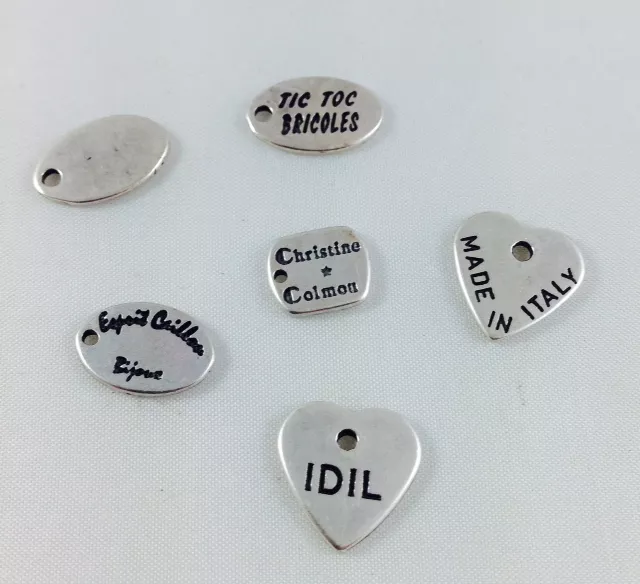 Votre logo gravé sur pendant en zamac, centaines de réalisations !