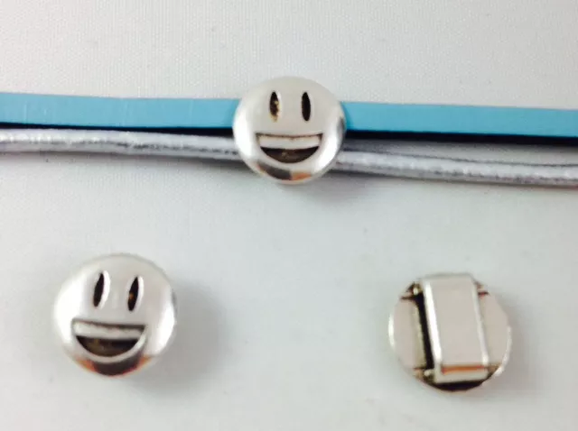 Passant emoticone 6mm en étain