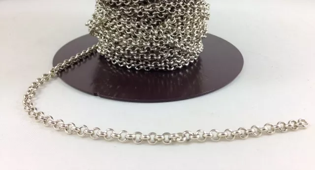 Chaine jaseron en aliminium, petite taille