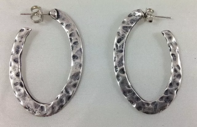 4 Créoles martelés