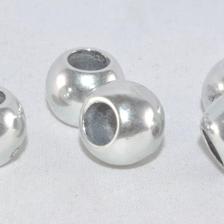 Perles rond 11mm diametre int 5mm