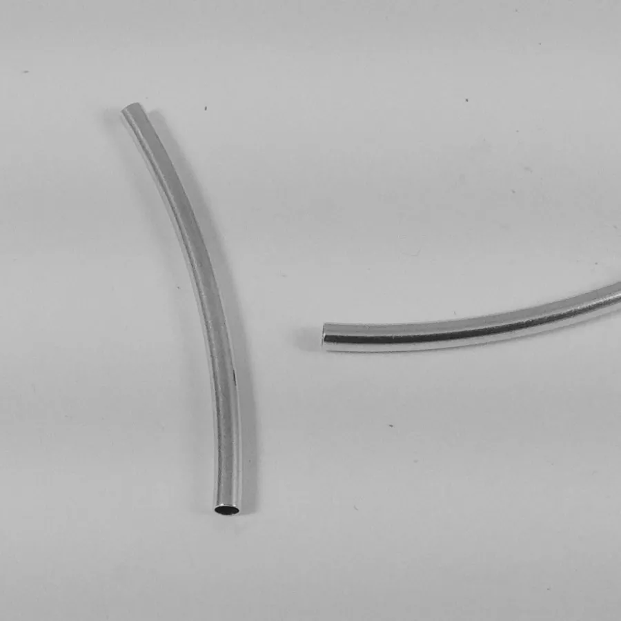 Tube en laiton de 50 x 2,2mm pl Argent