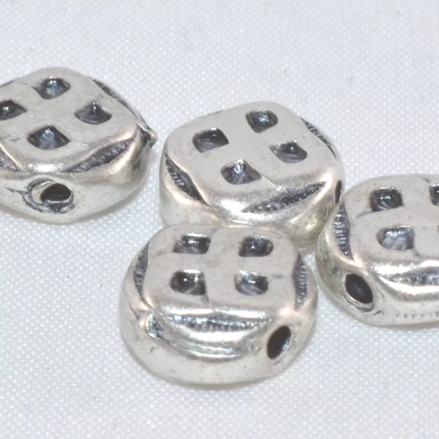 Perles carré traversant