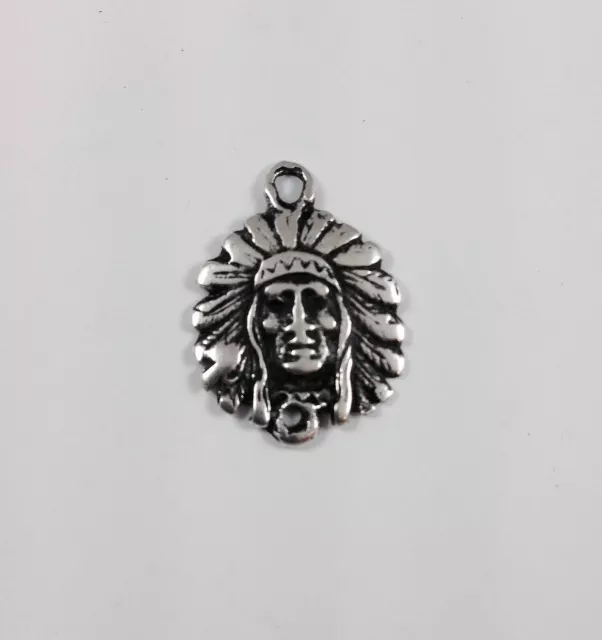 Intercalaire tête d'indien d'Amerique