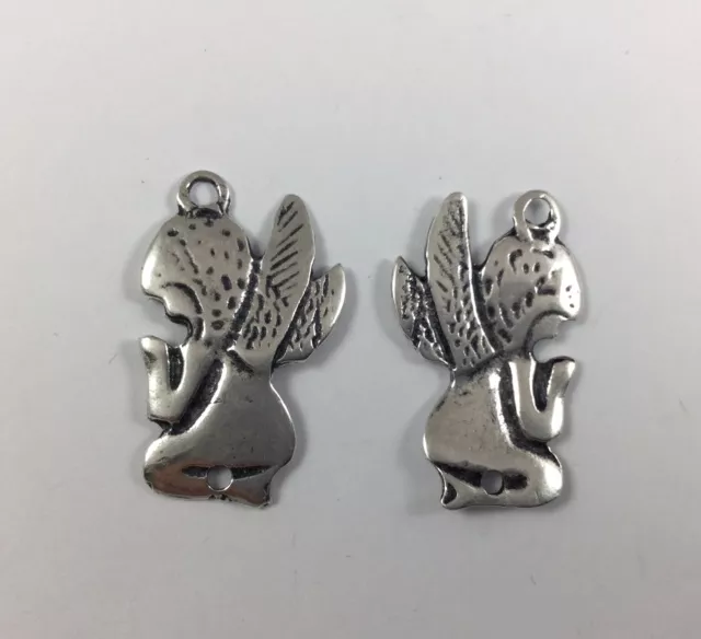 Pendant-intercalaire  fée double face