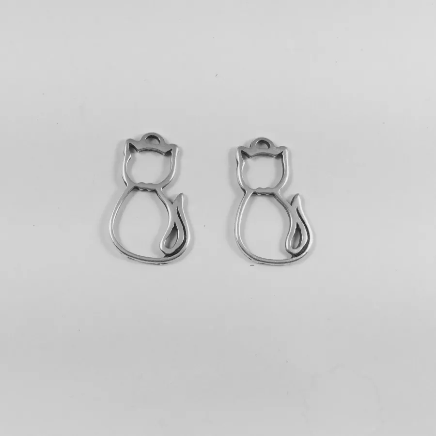 Pendants  petit chat evidé