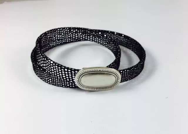 Fermoir aimanté en zamac pour cuir 10mm plat