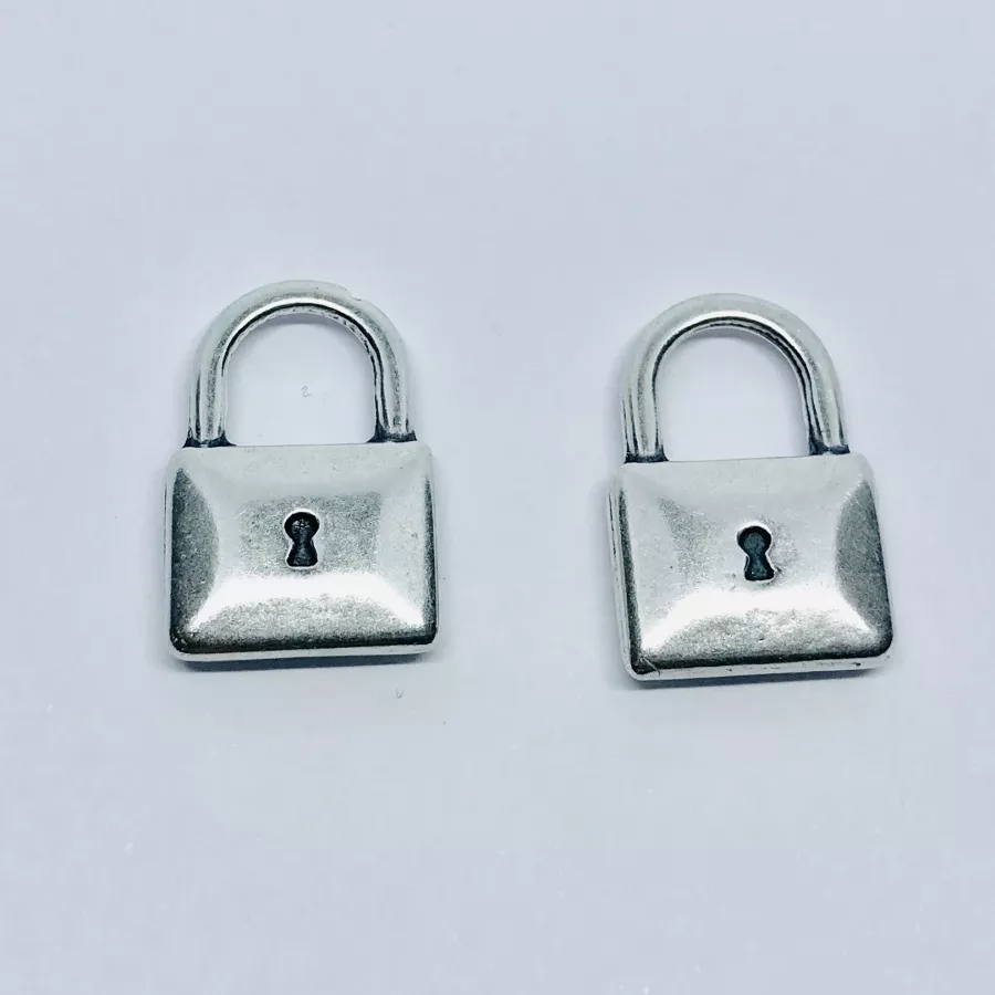 Pendant cadenas double face