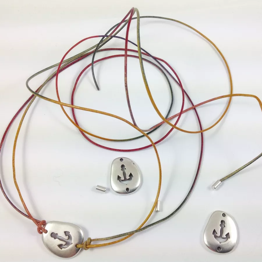 intercalaire motif ANCRE avec 2 trous