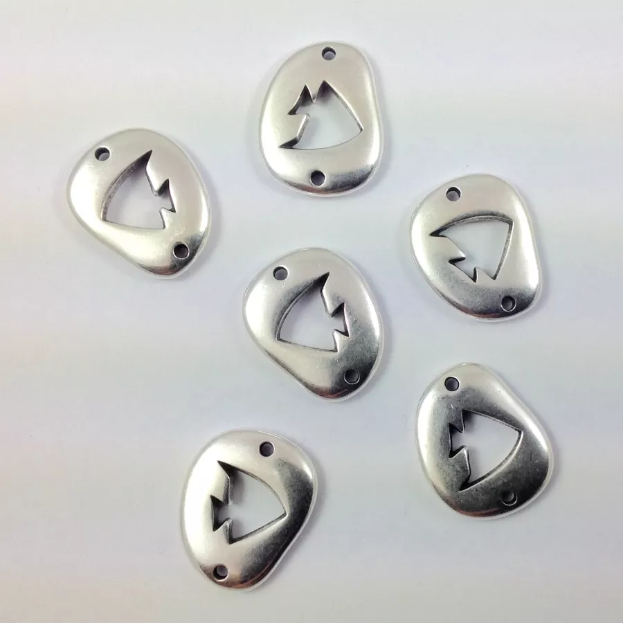 Intercalaire motif poisson avec 2 trous