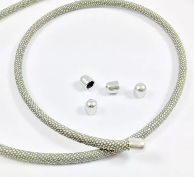 Embout de finition pour cuir rond ou plat 5mm