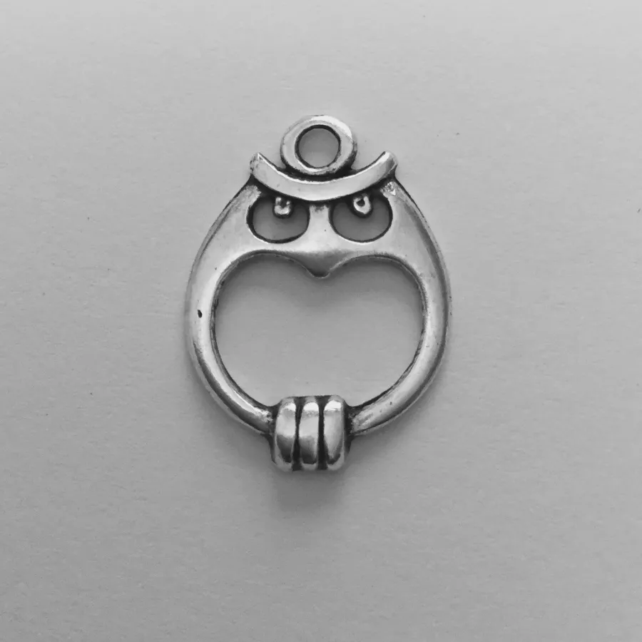 Pendant chouette stylisé 