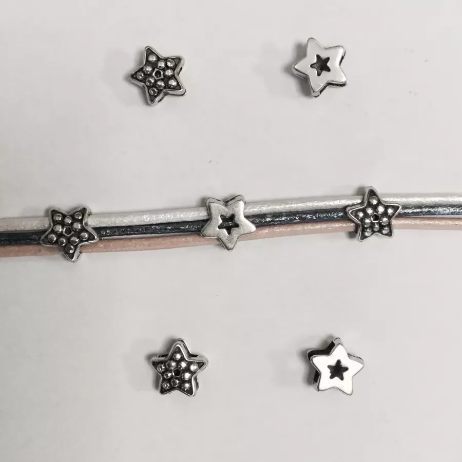 Passant étoile 2 faces distinctes 7mm