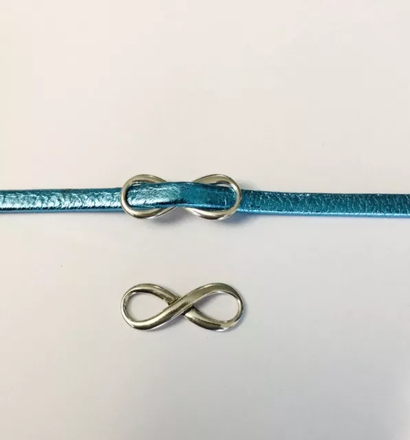 Infini en étain plaqué argent ANTIQUE