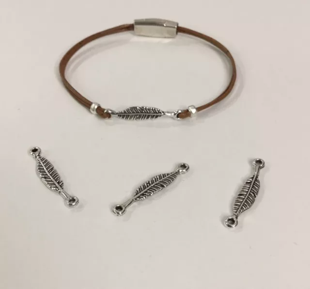 Intercalaire plume en étain, plaqué 10 microns-Fabrication Française