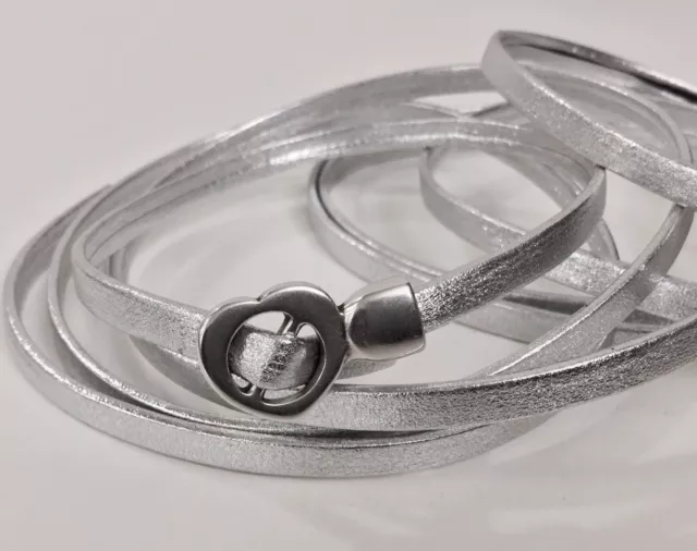 Fermoir boucle pour cuir 5mm