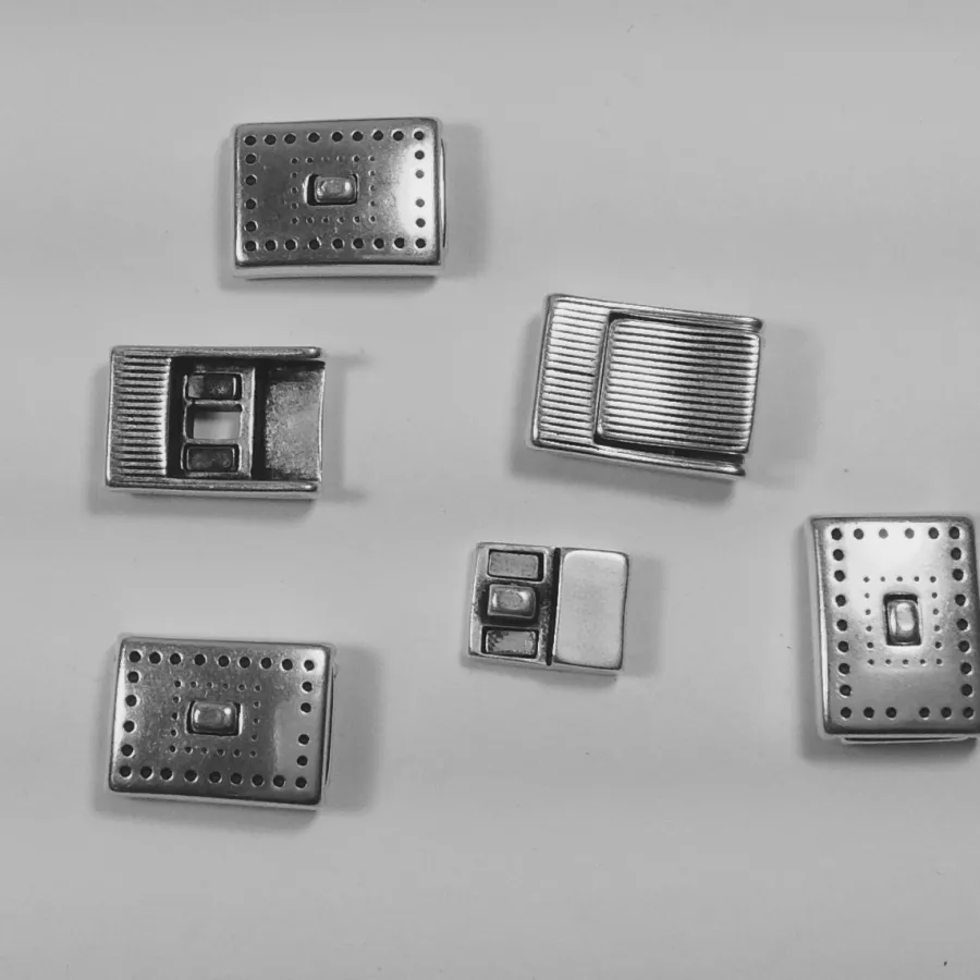 Fermoir aimanté 10mm en zamac