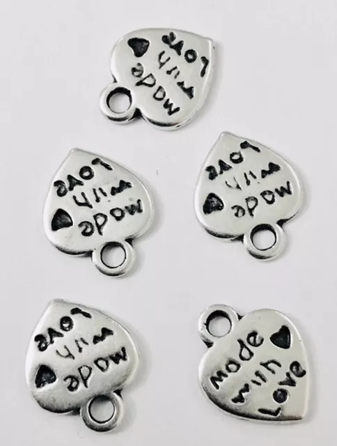 Pendant coeur MADE WITH LOVE