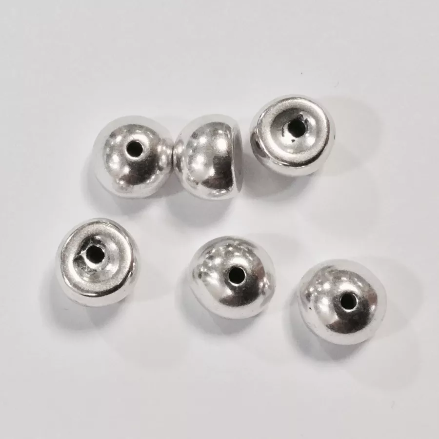 Perles demi-sphère 9mm