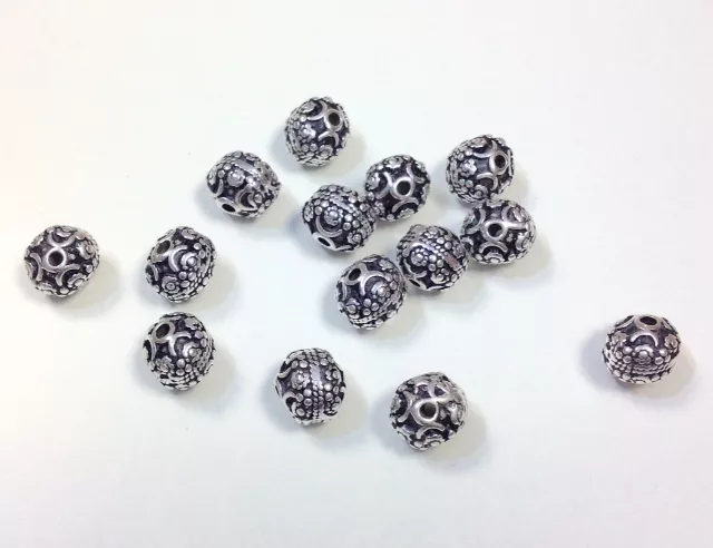Perles de 10mm avec motif